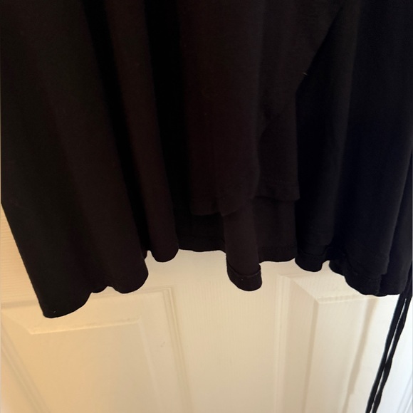 Forever 21 Black Wrap Dress - M - Picture 5 of 6